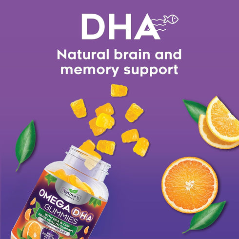 Omega 3 Fish Oil Gummies - Triple Strength Omega 3 Fish Oil Gummy Vitamins with High Absorption EPA & DHA Fatty Acids, Burpless Fish Oil Supplemen...